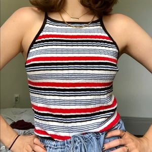 STRIPED CROP TOP